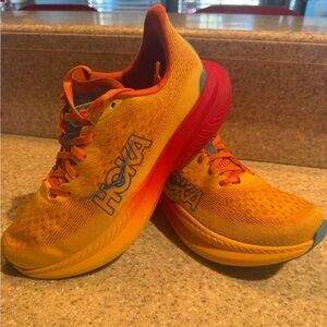 Hoka WOMEN’S' Orange Running Shoes